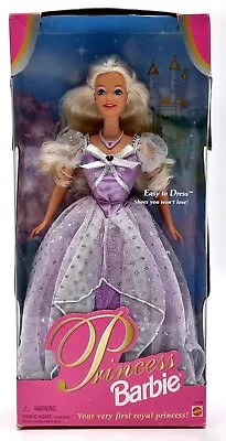 Buy 1997 Royal Princess Barbie Doll / Easy To Dress / Mattel 18404, NrfB • 51.48£