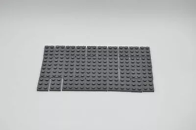 Buy LEGO 40 X Base-Plate New Dark Grey Dark Bluish Gray Plate 2x3 3021 • 2.46£