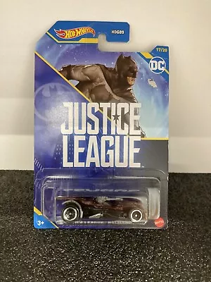 Buy Hot Wheels  HDG89 Batman The Justice League Batmobile 17/20 • 9.99£
