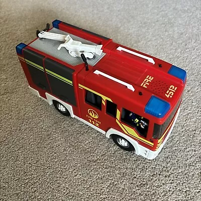Buy Playmobil Fire Engine 5363 With Figures And Accessories Incomplete • 13£