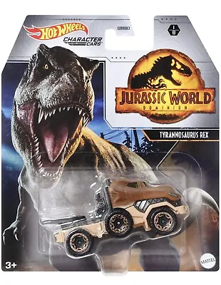 Buy Hot Wheels Jurassic World Dominion Character Cars Tyrannosaurus Rex • 11.97£