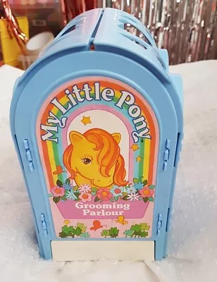 Buy My Little Pony G1 Pretty Parlor Grooming Parlour + Peachy Vintage 80s Toy TLC • 95£