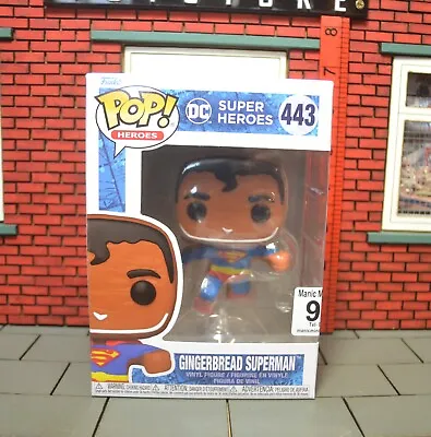 Buy Funko POP Action Figure - Dc Super Heroes - Gingerbread Superman - 443 - #902 • 5.49£