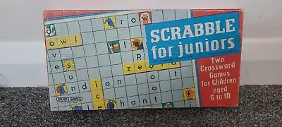 Buy Vintage Scrabble For Juniors Board Game • 1.99£