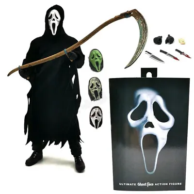 Buy NECA Scream Ghostface 7  Action Figure Model Toy Ultimate Horror Halloween Doll • 35.05£