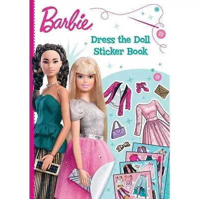 Buy Barbie Dress The Doll Sticker & Colouring Book Girls Fashion Activity Pad A4 • 4.39£