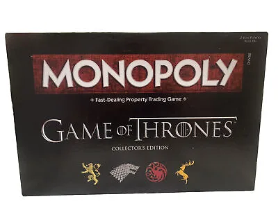 Buy GAME OF THRONES Monopoly Collector’s Edition 2015 - Rare! Perfect Condition • 14.99£