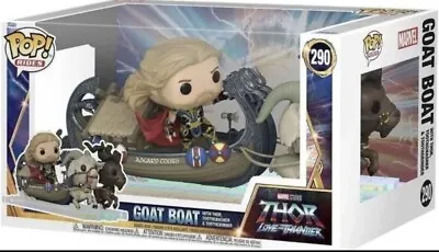 Buy Funko POP Ride SUPDLX: Thor Love & Thunder - Goat Boat Vinyl Figure Collectables • 30£