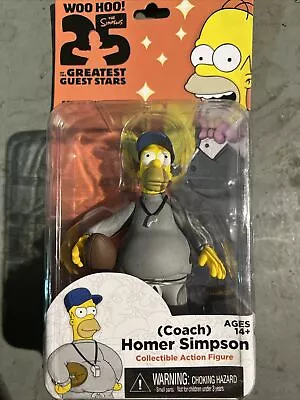 Buy NECA The Simpsons Guest Stars Series 1 COACH HOMER SIMPSON Action Figure BN • 20.99£
