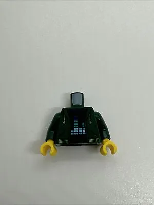 Buy Lego Minifigure Torso Body Green Hoodie Black T-Shirt • 3£
