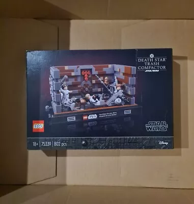 Buy LEGO 75339 Death Star Trash Compactor Diorama • 73.95£
