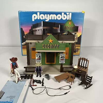 Buy Playmobil Western Sheriff’s Office 3786 Vintage 1994 Boxed Playset • 49.99£