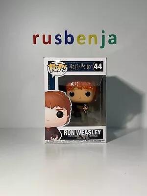 Buy Funko Pop! Movies Harry Potter Ron Weasley With Scabbers The Rat #44 • 11.99£