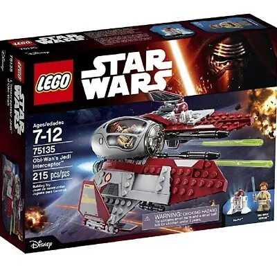 Buy LEGO Star Wars - Obi-Wan's Jedi Interceptor - Set #75135 - BRAND NEW - RETIRED • 181.40£