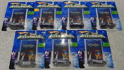 Buy Hot Wheels Accelerators SILENCERZ Sealed Blisters Not Perfect Lot 7 Pieces • 261.22£