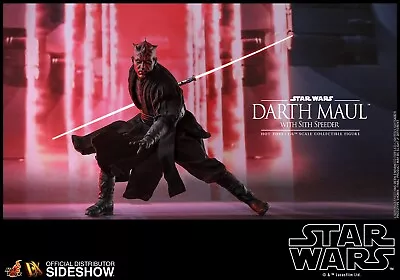 Buy Hot Toys Star Wars The Phantom Menace Darth Maul & Sith Speeder DX17 • 335£