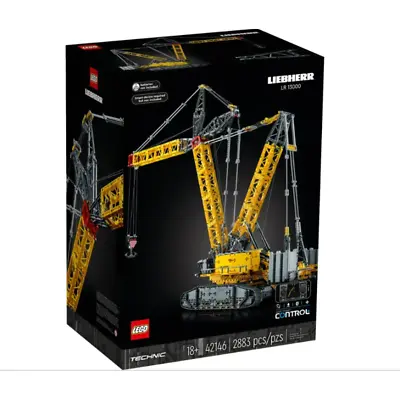 Buy Lego Technic  Liebherr Lr 13000 Cingolata Crane  42146 (age 18+) 2883 Pieces • 582.38£