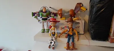 Buy Toy Story Buzz Lightyear Woody Jessie With Hats Slinky Dog  Old Retro Versions • 36£