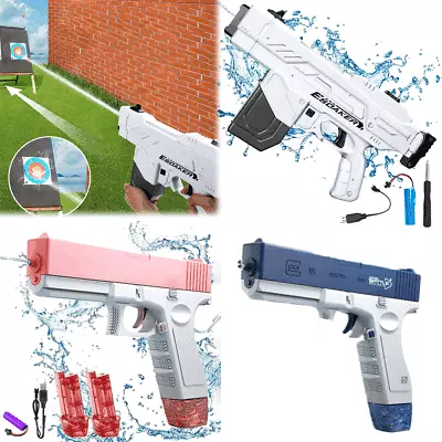 Buy Electric Water Guns Pistol For Adults Children Summer Pool Beach Toy Outdoor Hot • 10.90£