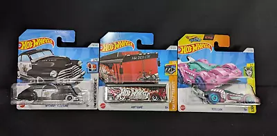 Buy Hot Wheels Pack Of 3 2024 Treasure Hunt Models. A, B And C Cases. Card Creases. • 8.99£