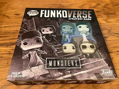 Buy Funko Games Funkoverse Universal Monsters 4 Figure Pack Strategy Board Game POP • 14.99£