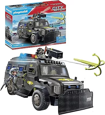 Buy Playmobil City Action Tactical Police All-Terrain Vehicle With Lights And Sounds • 56£