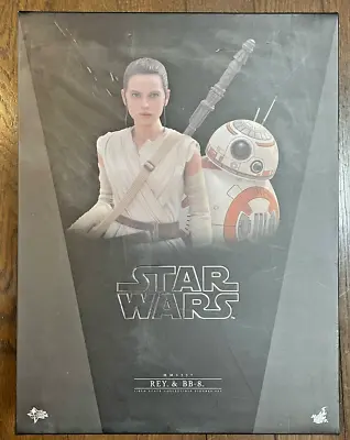 Buy Hot Toys Movie Masterpiece Star Wars The Force Awakens Rey & BB-8 1/6 Figure • 225.91£
