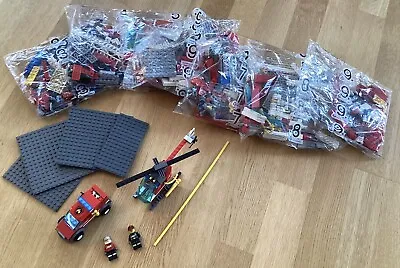 Buy LEGO CITY Fire Station (60004) Mostly Sealed Contents Engine Car • 43.99£