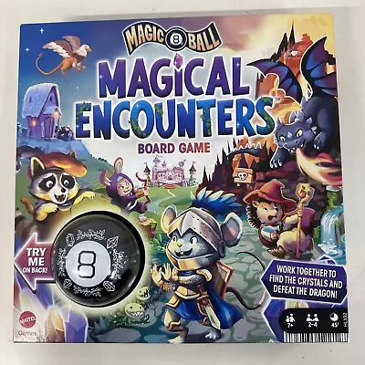 Buy Mattel Games - Magic 8 Ball - Magical Encounters Board Game [New Toy] Table To • 10.42£
