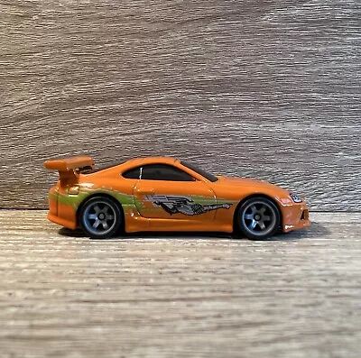 Buy Hot Wheels Fast And Furious Toyota Supra Custom Real Rider Rubber Tyres • 10£