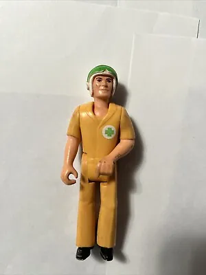 Buy Vintage Fisher Price Adventure People PARAMEDIC (Yellow Outfit) 3.5  Figure 1974 • 9.47£