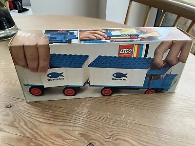 Buy Vintage Lego Boxed Set Lorry And Trailer No 375 • 41£