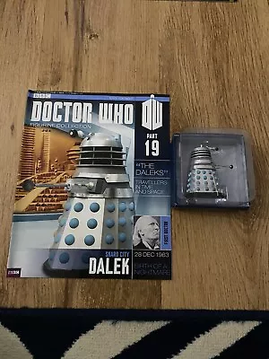 Buy Bbc Dr Doctor Who Eaglemoss Figurine Collection 19 Skaro City Dalek Figure & Mag • 12.99£