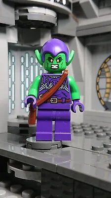 Buy Lego Marvel Green Goblin Minifigure Sh813 76219 Superheroes New • 5.39£