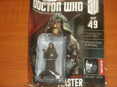 Buy EMANCIPATED MASTER Part #49 Eaglemoss BBC Doctor Who Figurine Collection 4th Dr • 19.99£