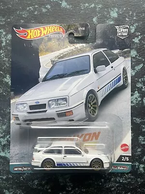 Buy Hot Wheels 87 Ford Sierra Cosworth Premium Car Culture CRACKED BLISTER • 7.99£