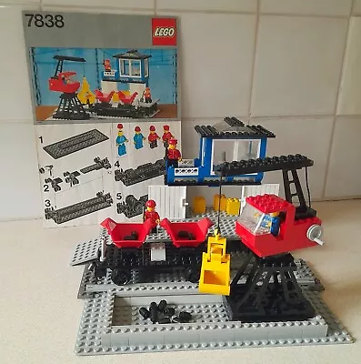Buy Vintage Lego Set 7838 Freight Loading Depot 12v Train 100% Complete With Manual • 32£