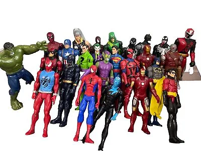Buy Marvel DC Action Figures Titan Hero Series Avengers Hasbro Collection 12  • 3.99£