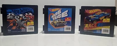Buy Hot Wheels Case (LOT Of 3) 6 Car Storage/Display NEW INCLUDES 1 MYSTERY HW CAR!! • 10.62£