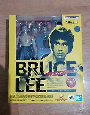 Buy Bandai S.H. Figuarts Bruce Lee Legacy 50th Ver Action Figure UK - PRE OWNED • 52£