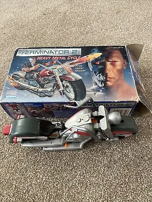 Buy Vintage 1992 Kenner Terminator 2 Heavy Metal Cycle  With Box And Rocket • 20£