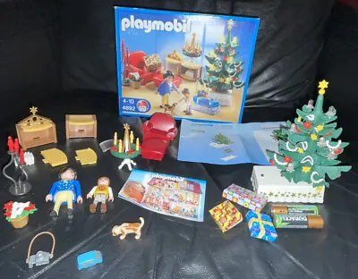 Buy Playmobil 4892 Christmas Living Room 100% Complete Boxed With Instructions • 12.50£