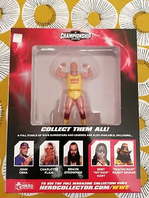 Buy Eaglemoss HULK HOGAN WWE WWF Championship Figurine Figure NEW • 11£