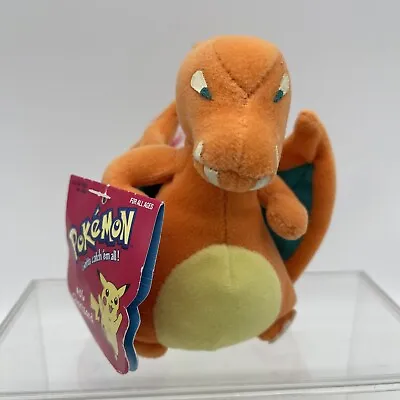 Buy Pokémon Charizard Creatures Game Freak Beanie 1998 Plush Nintendo Hasbro 14cm • 19.99£