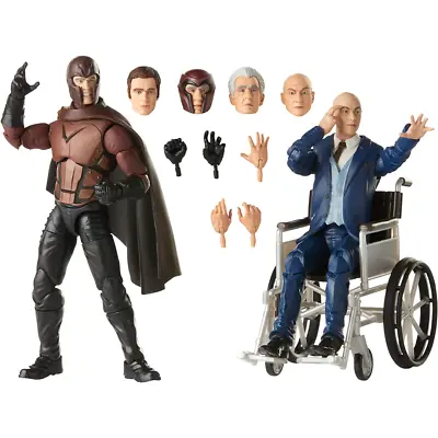 Buy Hasbro Marvel Legends Series X-Men Magneto And Professor X 6-inch Action Figures • 39.99£