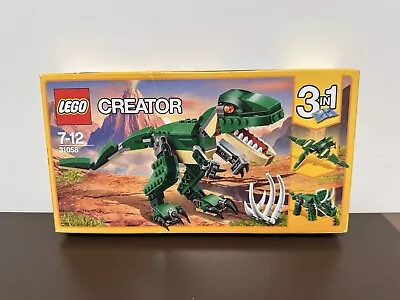 Buy LEGO 31058 Creator Mighty Dinosaurs 3 In 1, T-Rex, Triceratops, Pterodactyl • 8.99£