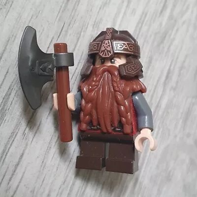 Buy LEGO Gimli Minifigure Lord Of The Rings LOTR Set 9474 Genuine • 11.80£