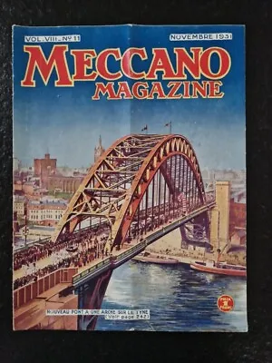 Buy Meccano Magazine #11 November 1931 Antique Toy Magazine Hornby • 2.57£
