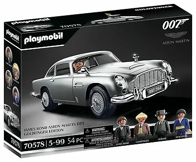 Buy Playmobil James Bond Aston Martin Db5 Goldfinger Edition 54 Pieces 5+ 70578 New • 79.95£