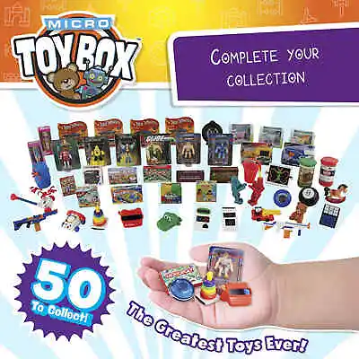 Buy Micro Toy Box Miniature Toys- Complete Your Collection- Multi Listing • 3£